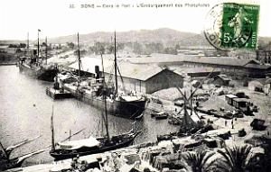 Bone - Port - Embarquement des Phosphates - 1916